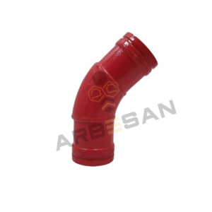 PM 45° ÇİFT CİDARLI DİRSEK